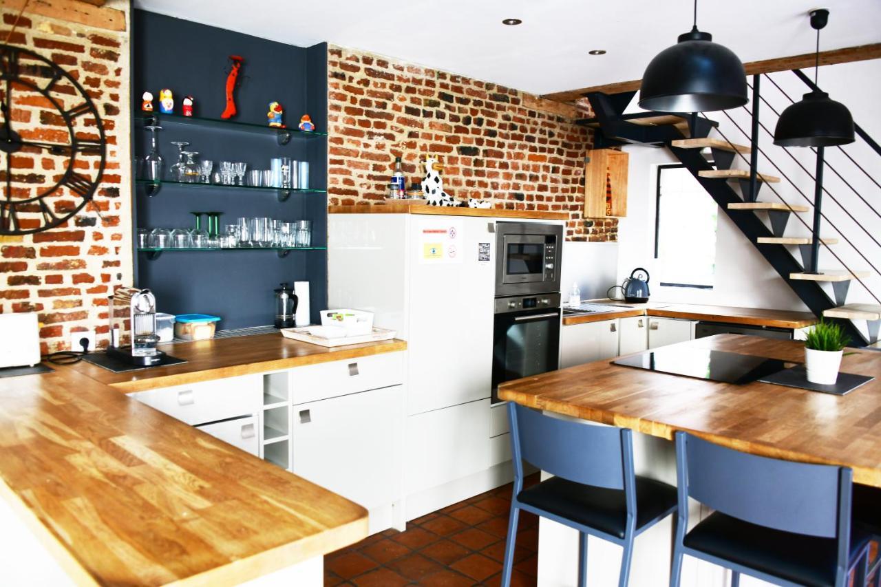 Maison Vieux Lille 3 Chambres Parking Prive 24H24H Acces Dış mekan fotoğraf