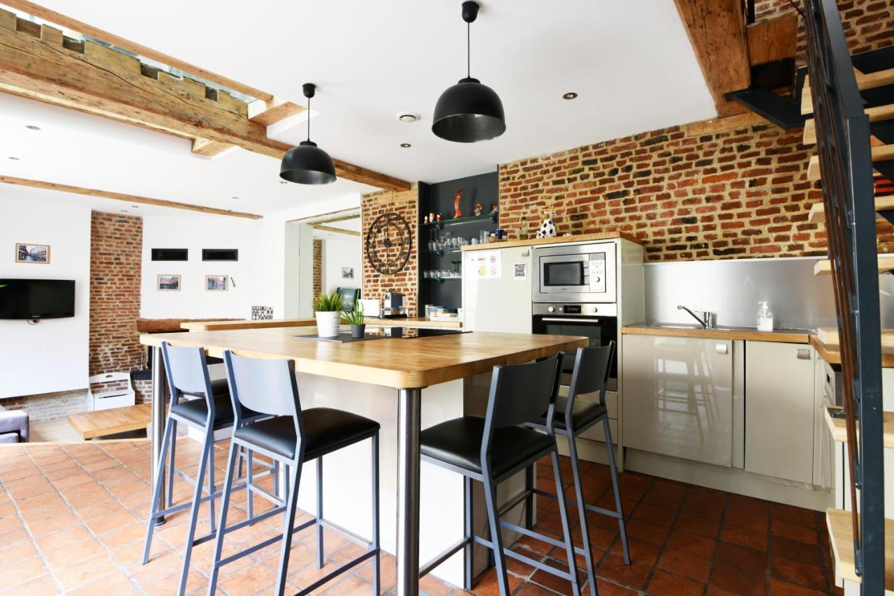 Maison Vieux Lille 3 Chambres Parking Prive 24H24H Acces Dış mekan fotoğraf