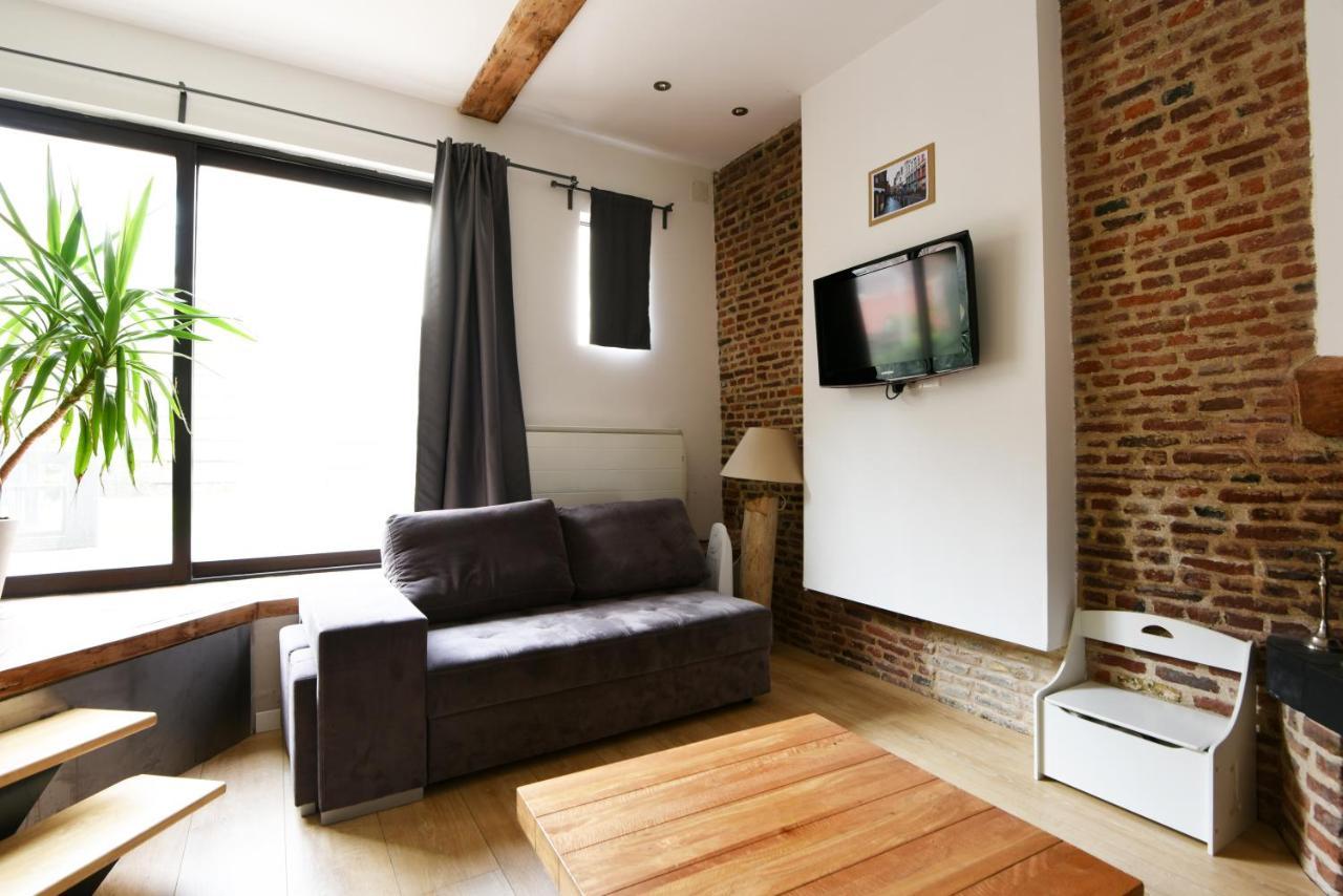 Maison Vieux Lille 3 Chambres Parking Prive 24H24H Acces Dış mekan fotoğraf