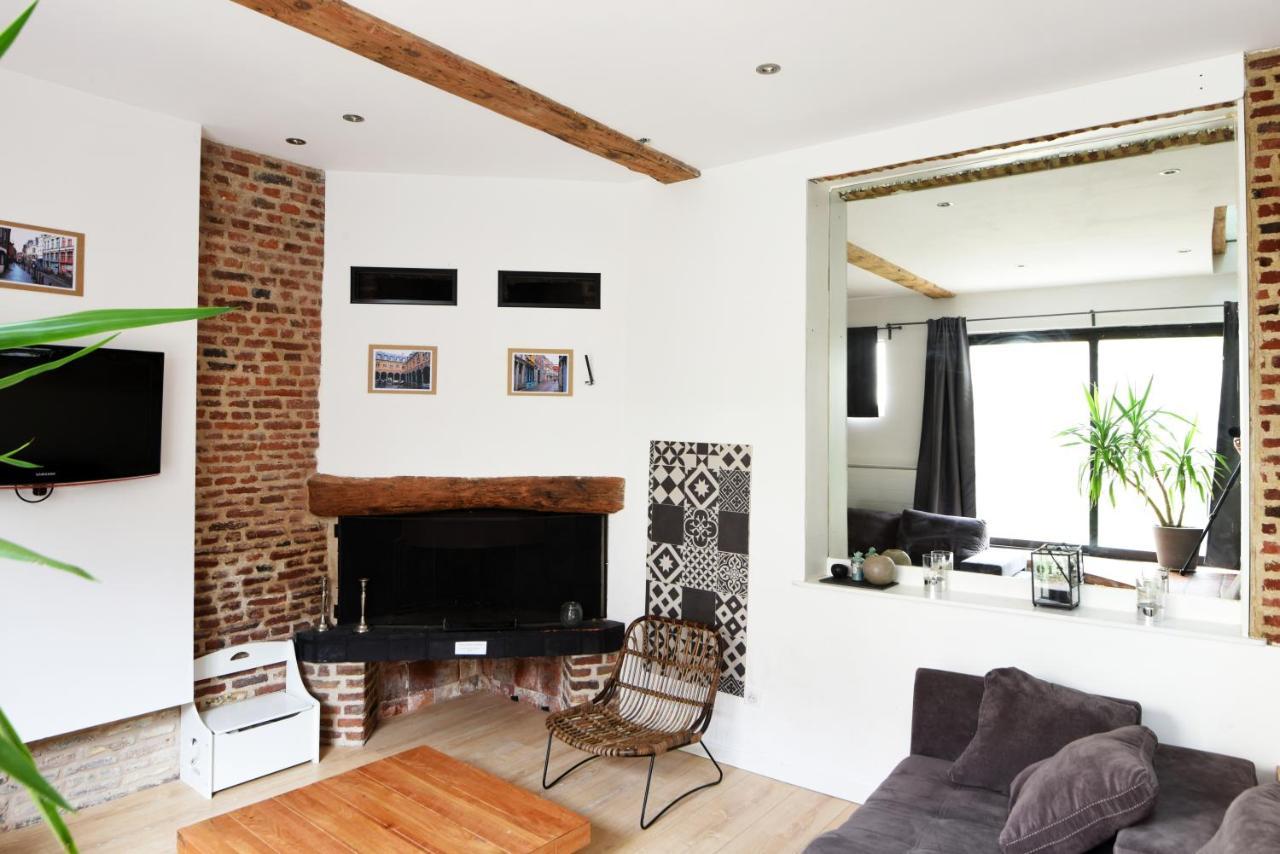 Maison Vieux Lille 3 Chambres Parking Prive 24H24H Acces Dış mekan fotoğraf
